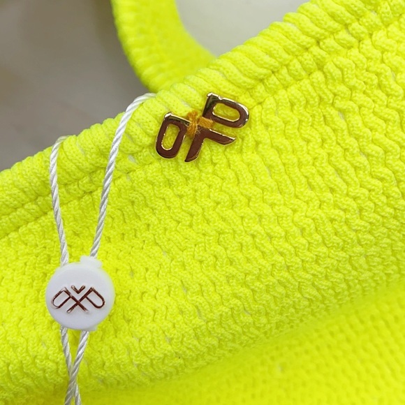 PILYQ PINEAPPLE TUBE BANDEAU NWT Bikini SET Small - Picture 7 of 13